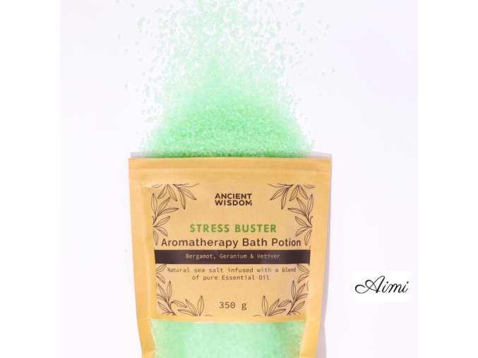 Aromaterapeutická Soľ do Kúpeľa 350g - Anti-Stres