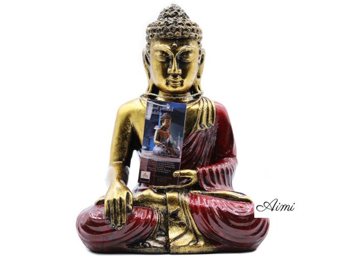 Červený & Zlatý Buddha - Veľký