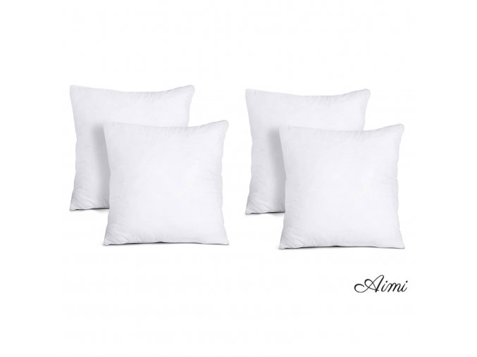 Balenie 4 Vankúšov bez Obliečky 45x45 cm 400gm (Varianta Balenie 4 Vankúšov bez Obliečky 45x45 cm 400gm)
