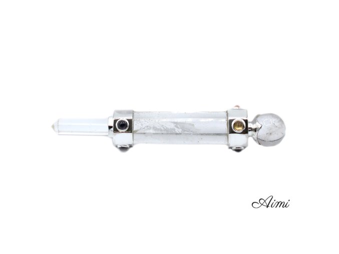 Šesťhranný Liečivý Krištáľový Prútik - 12cm - Kremeň (Varianta 12cm - Kremeň)