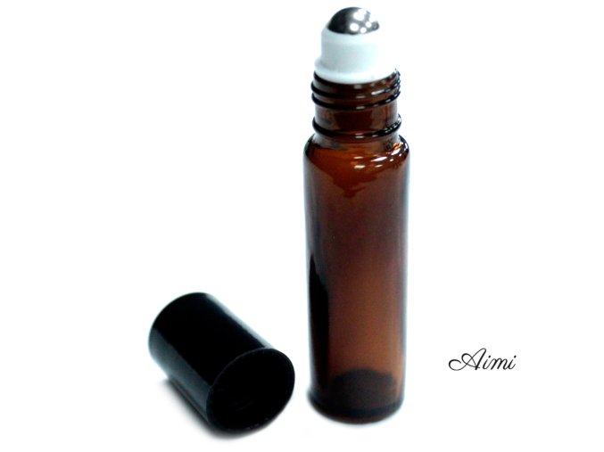 Roll-On Jantárová Fľaška s Uzáverom (Varianta Roll-On Jantárová Fľaška s Uzáverom)
