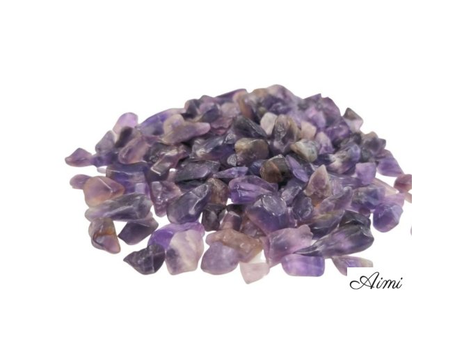 Balenie Kúskov Drahých Kameňov - Amethyst - 1KG (Varianta Amethyst  - 1KG)