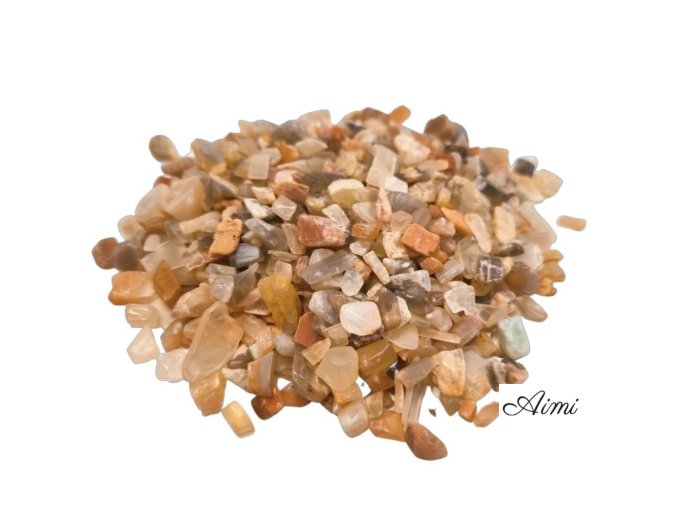 Balenie Kúskov Drahých Kameňov - Mesačný Kameň - 1KG (Varianta Mesačný Kameň - 1KG)