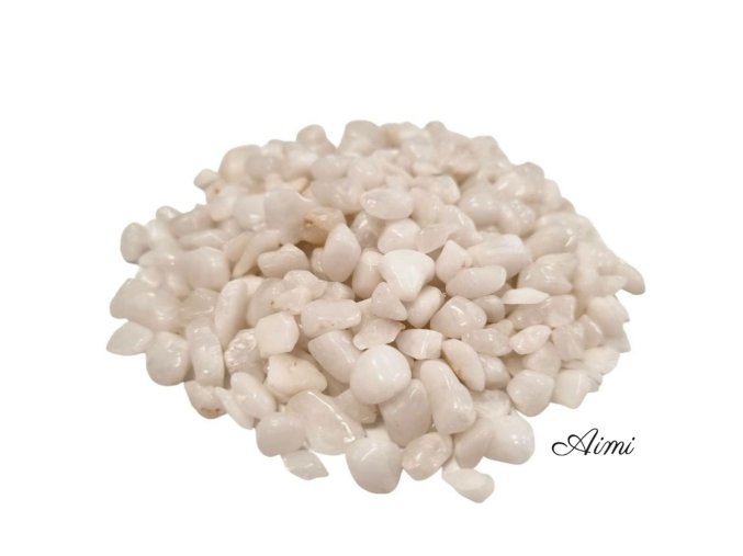 Balenie Kúskov Drahých Kameňov - Biely Kremeň - 1KG (Varianta Biely Kremeň - 1KG)