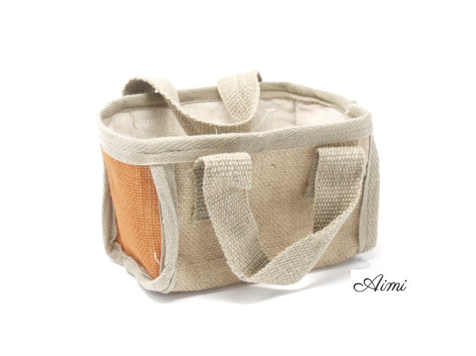 Veľký Nákupný Košík - 16x10x12cm - Oranžový (Varianta 16x10x12cm - Oranžový)