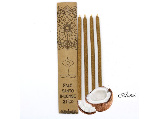 Palo Santo Veľké Vonné Tyčinky - Kokos