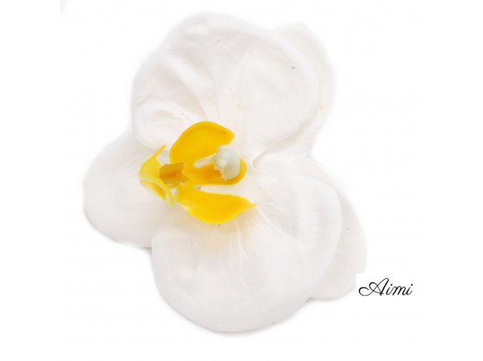 Mydlové Kvety pre Šikovné Ruky - Orchidea - Biela