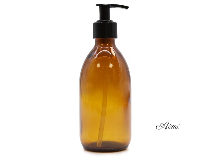 36x 300 ml Jantárová Fľaša s Pumpičkou (Varianta 36x 300 ml Jantárová Fľaša s Pumpičkou)