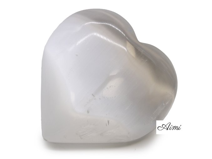 SeSelenitové Srdce- 10 cm (Varianta SeSelenitové Srdce- 10 cm)