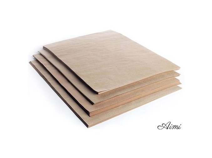 500 Listov Nepremastiteľného Kraftového Papiera 10x10 cm (Varianta 500 Listov Nepremastiteľného Kraftového Papiera 10x10 cm)