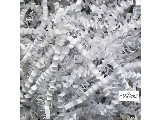 ZigZag DeLux Papierová Striž – Biela (1 kg) (Varianta ZigZag DeLux Papierová Striž – Biela (1 kg))