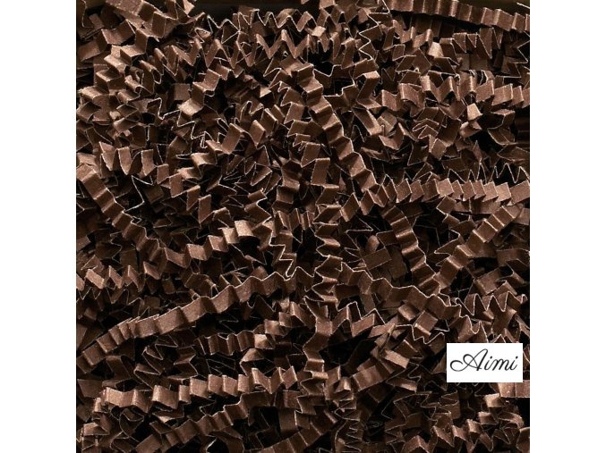 ZigZag DeLux Papierová Striž - Čokoládová (1KG)
