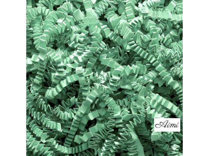 ZigZag DeLux Papierová Striž - Zelená (1KG)