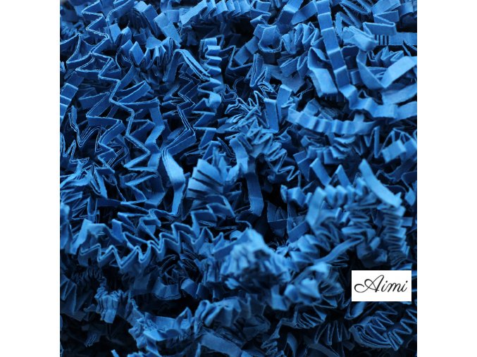 ZigZag DeLux Papierová Striž - Modrá (1KG)