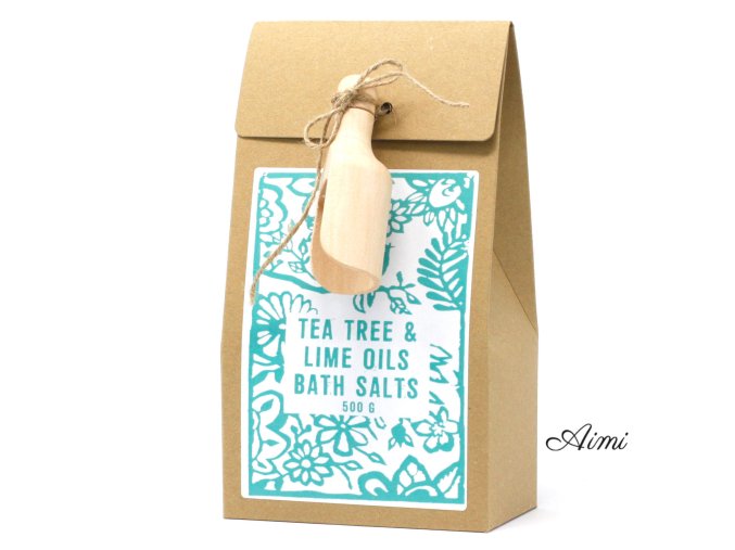 Soľ do Kúpeľa 500 g Tea Tree & Limetka (Varianta Soľ do Kúpeľa 500 g Tea Tree & Limetka)