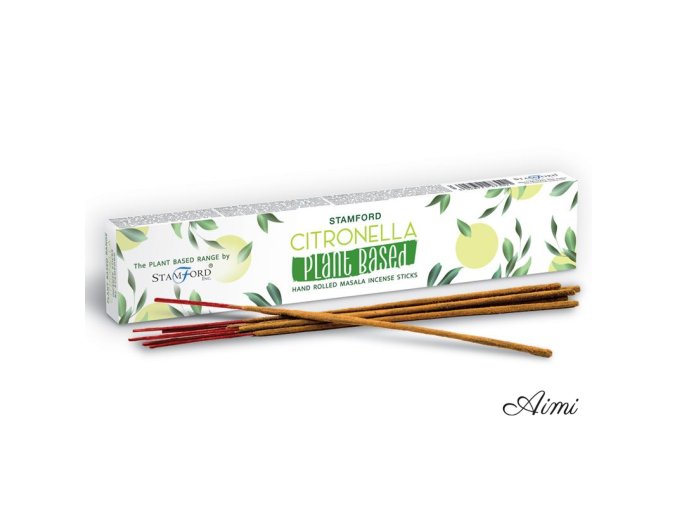 Rastlinné Vonné Tyčinky Masala - Citronella