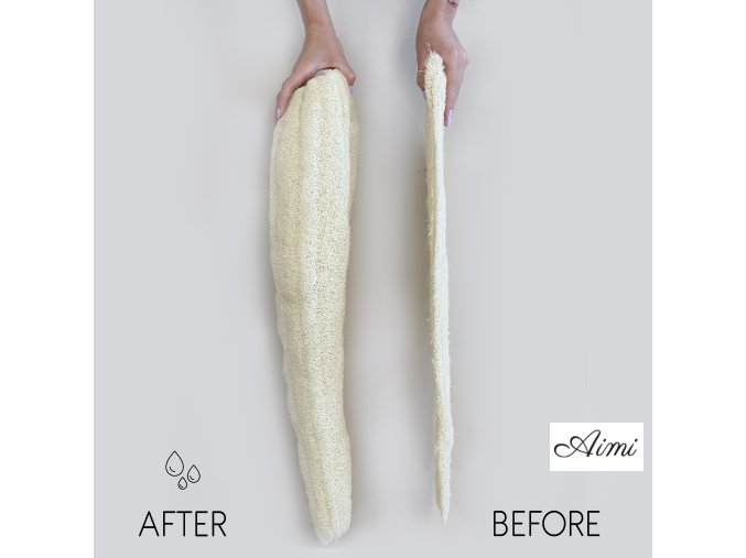 Luxusná Egyptská Lufa Celá - Stlačená - 23 cm