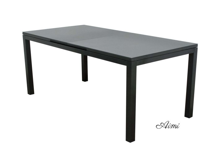 FIRENZE - záhradný rozkladací hliníkový stôl 180/240 x 90 x 75 cm
