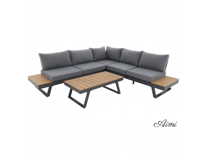 LIVORNO LOUNGE set - rohové záhradné sedenie