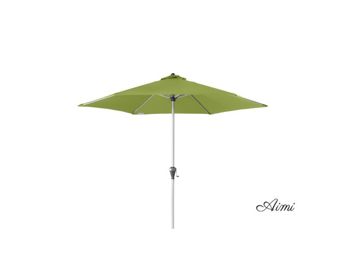 ACTIVE 320 cm - naklápací záhradný slnečník s kľukou (Varianta Dezén látky : 846)