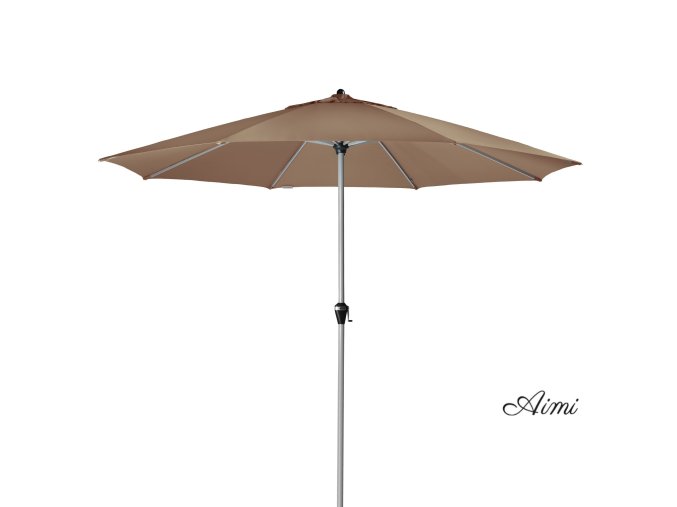 ACTIVE Kurbel 380 cm - stredový slnečník s kľučkou (Barvy slunečníků 846)