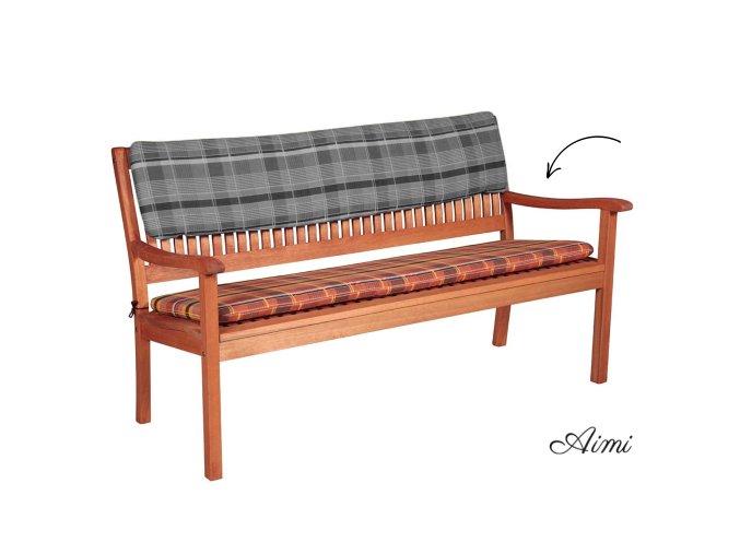 Sedák na 2-miestnu lavicu 110 x 45 x 6 cm