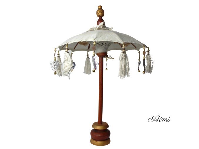 Bali Home Decor Slnečník - Bavlna - Prírodný - 40 cm