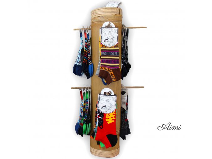 Pánske Hop Hare Bambusové Nízke Ponožky Display M/L