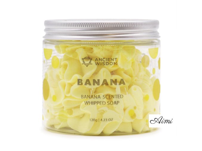 Šľahané Mydlá - Banán 120g