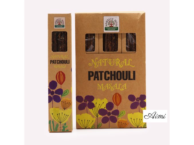 Prírodné Botanické Tyčinky Masala - Pačuli