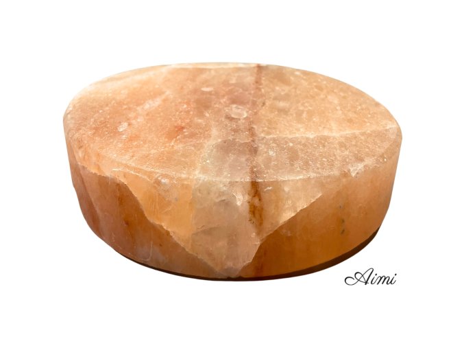 Doska z Himalájskej Soli - Okrúhla - 20x20x5cm (Varianta Okrúhla - 20x20x5cm)