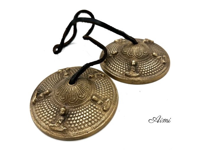 Tibetská Tingsha - Päť Budhov - cca 9,5 cm