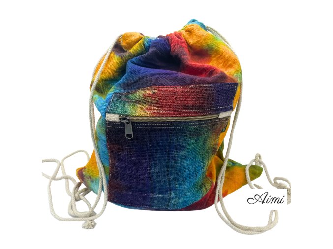 Tie Dye Konopná Taška cez Ramená (Varianta Tie Dye Konopná Taška cez Ramená)