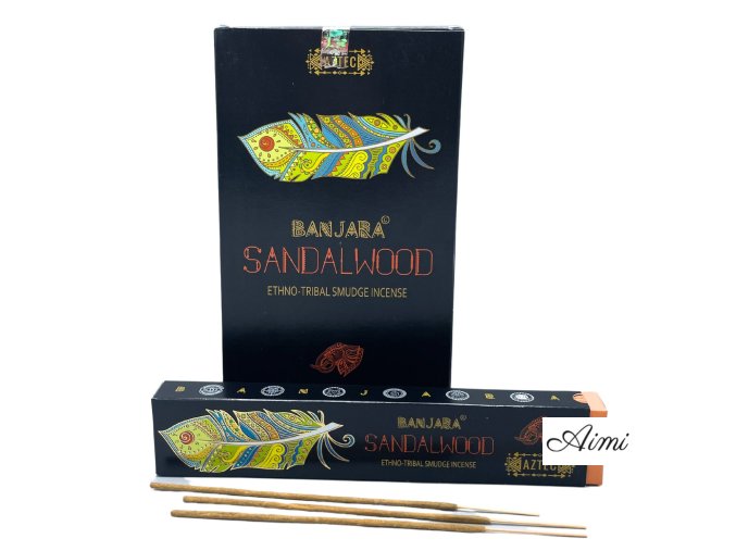 Banjara Tribal Tyčinky - Santalové Drevo