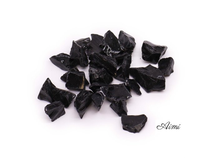 Surové Kryštály (500g) - Čierny Obsidián
