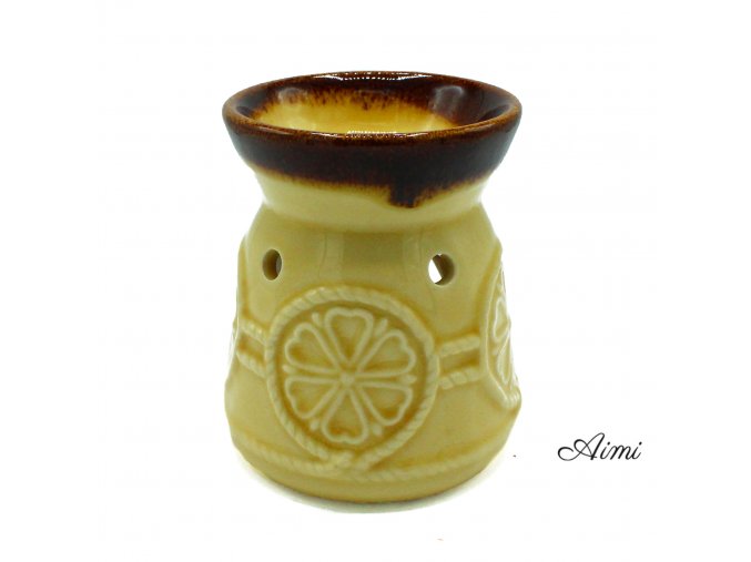 Klasická Aroma Lampa - Krémová