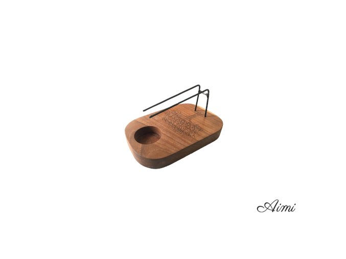 Stojan na Palo Santo - Teakové Drevo - Dizajn Strom Života (Varianta Teakové Drevo - Dizajn Strom Života)