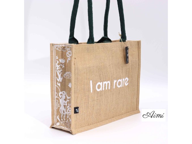 Hop Hare Jutová Taška - I am Rare