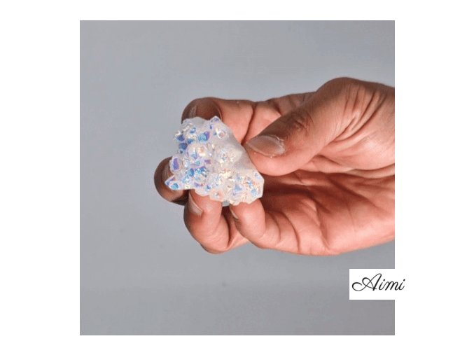 Kleiner verbesserter natürlicher Quarz – Aura-Engel-Quarz (ca. 40–65 g, 3,5–5 cm)