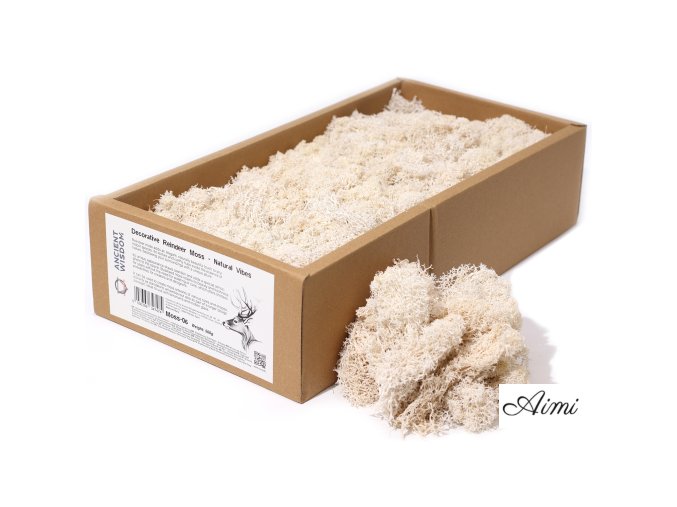 Dekoračný Islandský Mach - Prírodný - 635g