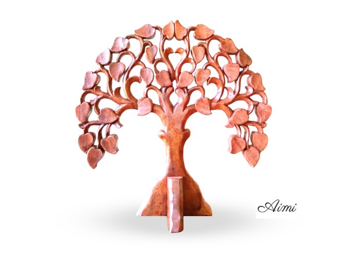 Okrúhly Dekoračný Drevený Panel Ohm 40 cm