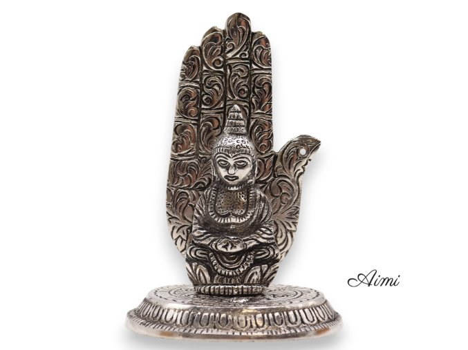 Stojan na Vonné Tyčinky Budha Ruka 13x9cm (Varianta Stojan na Vonné Tyčinky Budha Ruka 13x9cm)