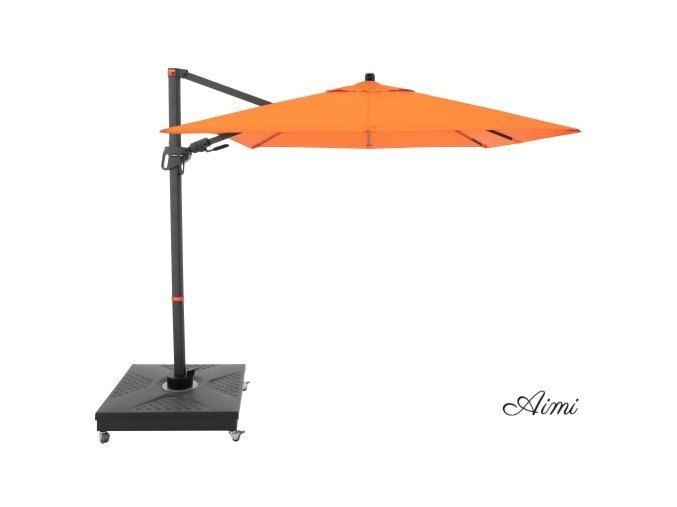 myZone 210 x 210 cm - záhradný naklápací bočný slnečník (Barvy slunečníků 840)