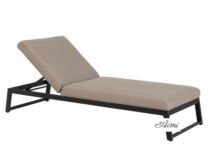 Melia LIKA-TEX(R) mocca - luxusní záhradní ležadlo