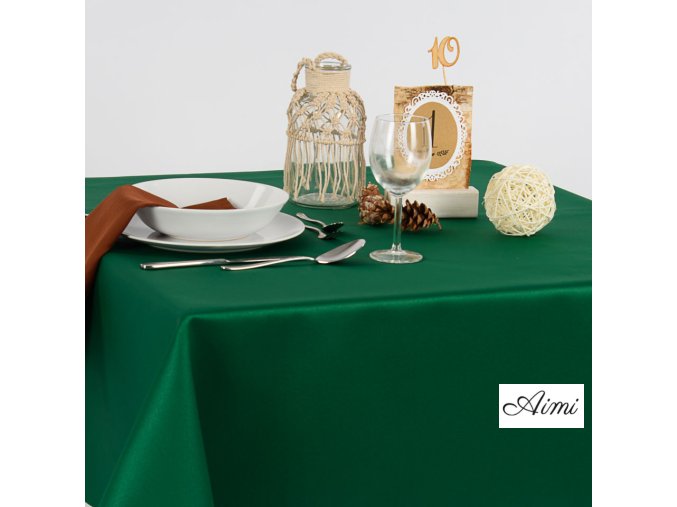 obrus gastro ht tmavo zeleny