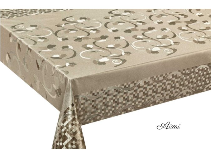 METALICKÝ PVC OBRUS ROLKA 20m (1)