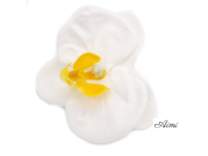 Mydlové Kvety pre Šikovné Ruky - Orchidea - Biela (Varianta Orchidea - Biela)