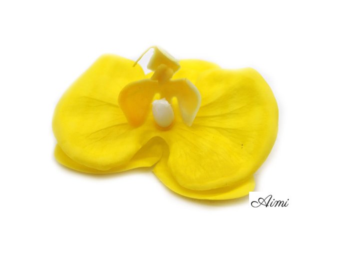 Mydlové Kvety pre Šikovné Ruky - Orchidea - Žltá (Varianta Orchidea - Žltá)