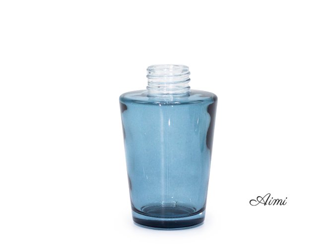 100ml Váza na Trstinový Difúzor (hrdlo 28 mm) - Dymová Modrá