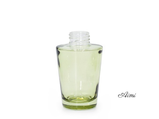 100ml Váza na Trstinový Difúzor (hrdlo 28 mm) - Dymová Zelená